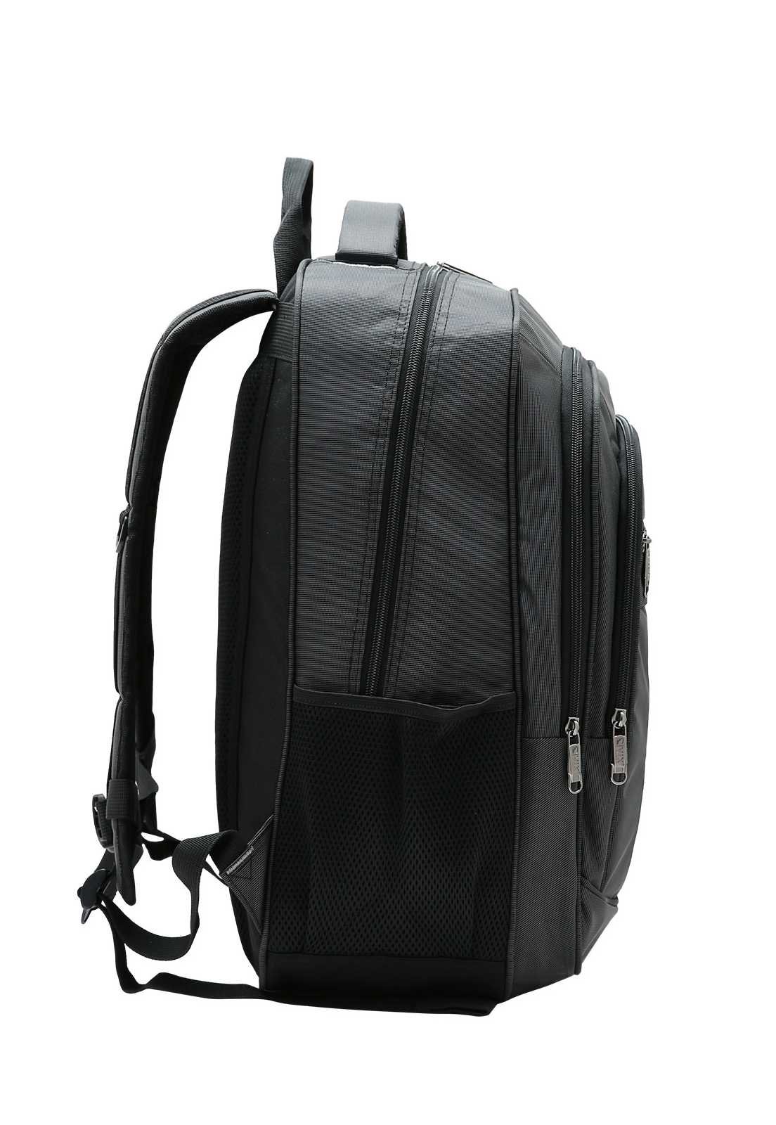 Mochila Executiva Notebook Masculina 8734254 - 18.0" Cinza 2