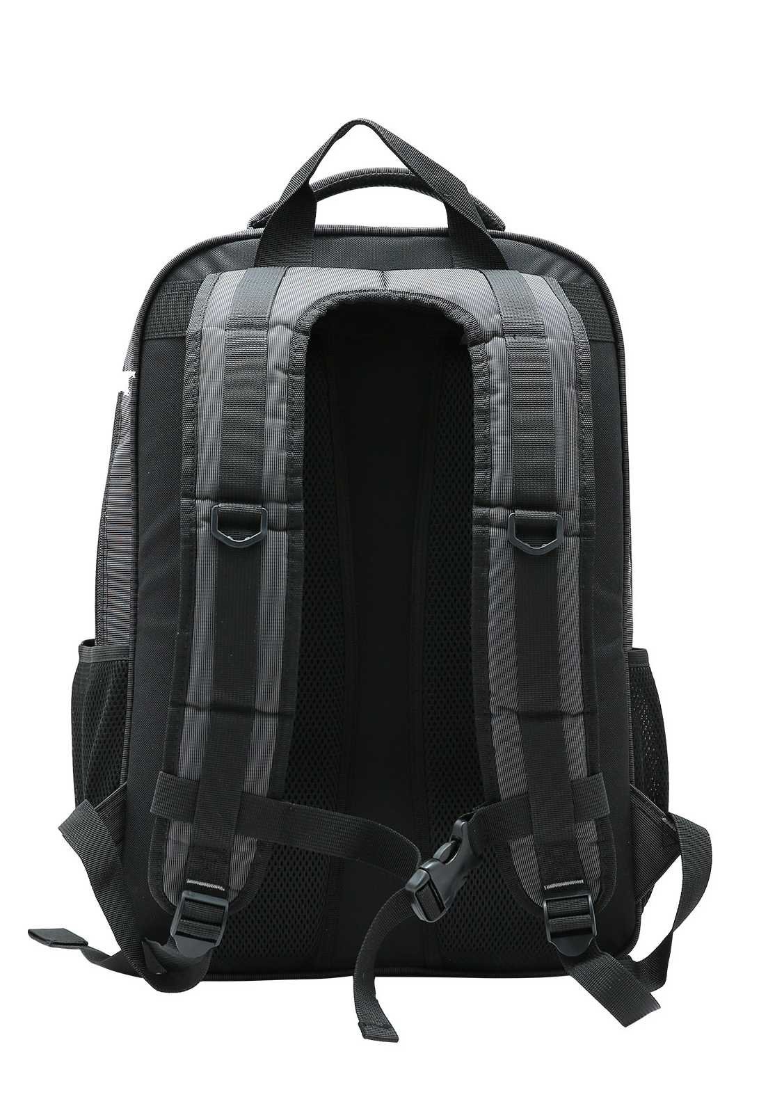 Mochila Executiva Notebook Masculina 8734256 - 18.0" Cinza 3
