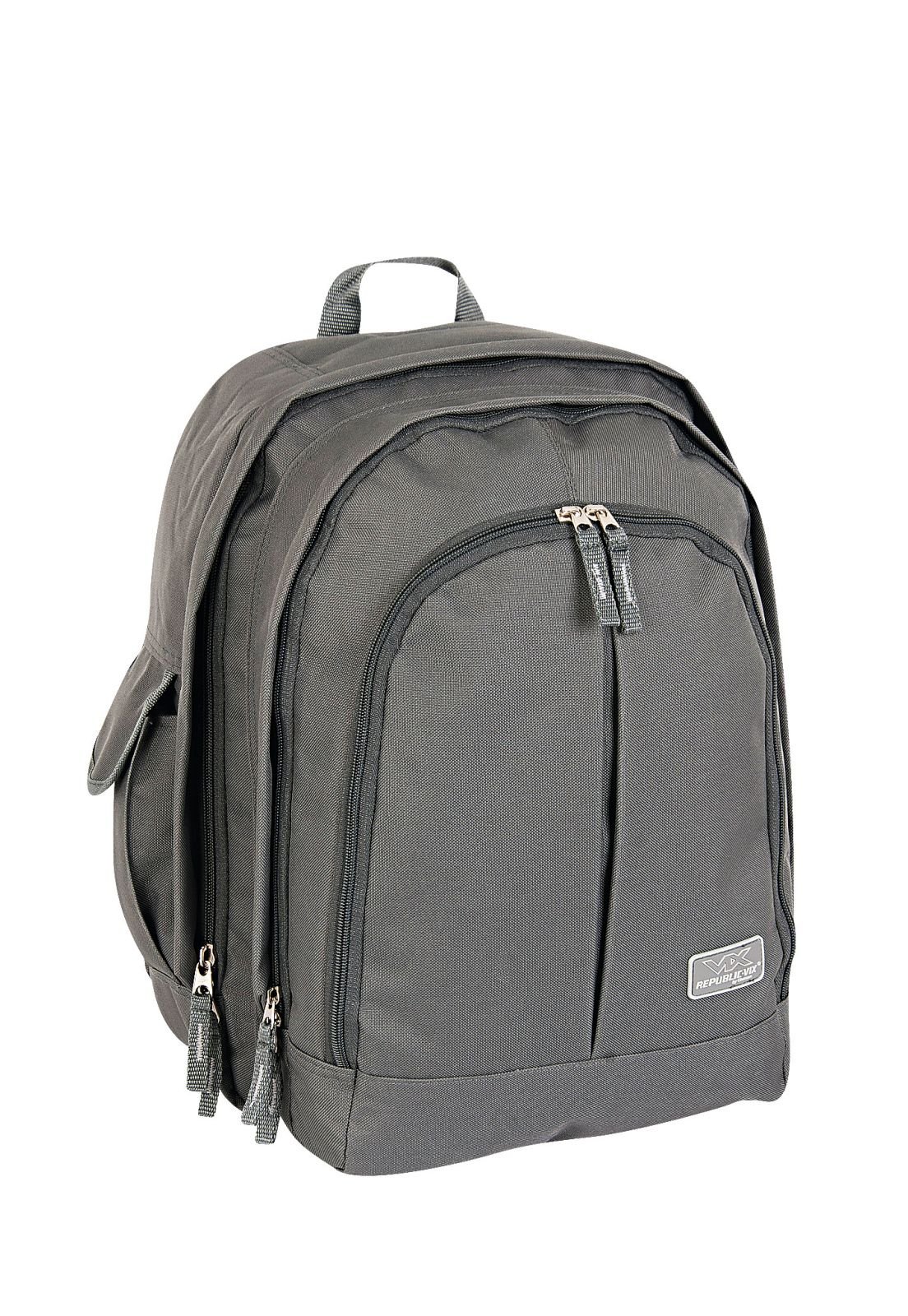 Mochila Executiva Republic Vix 8739816 Cinza 1