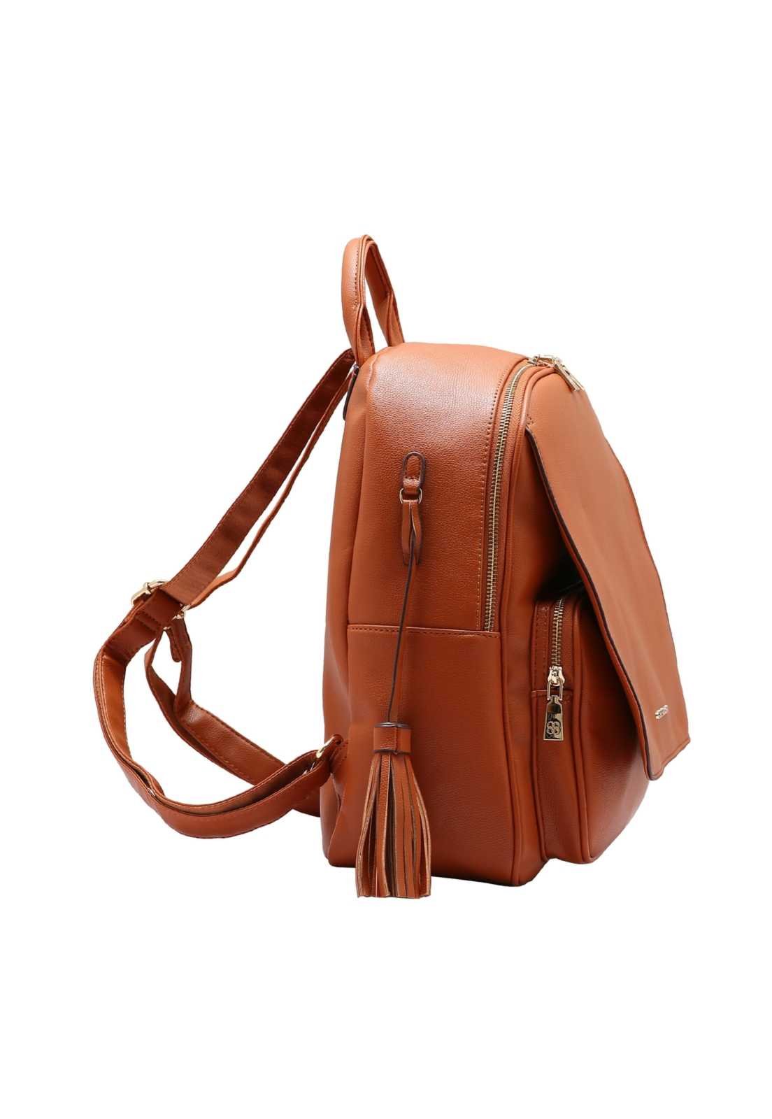 Mochila Feminina Chenson Clássica 8484289 Marrom 2