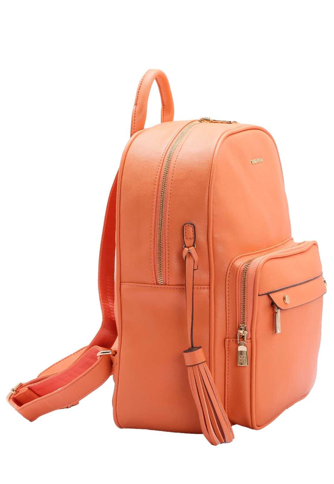 Mochila Feminina Chenson Clássica 8484293 Laranja 2