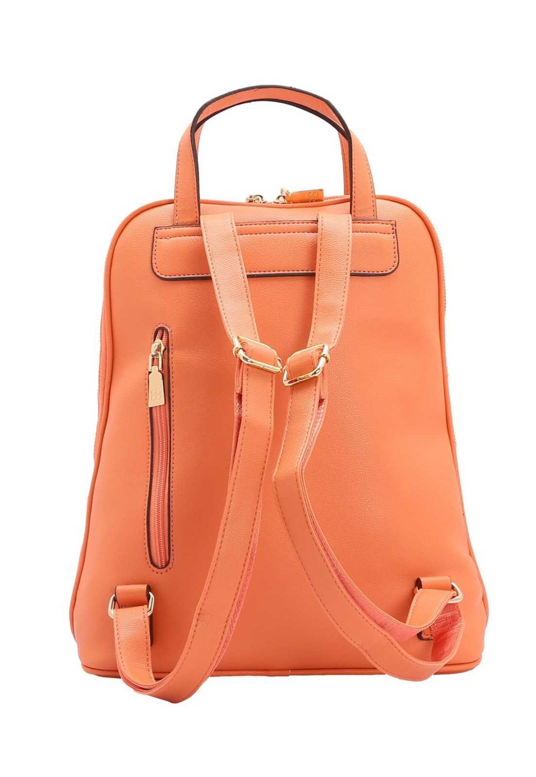 Mochila Feminina Chenson Clássica 8484294 Laranja 3