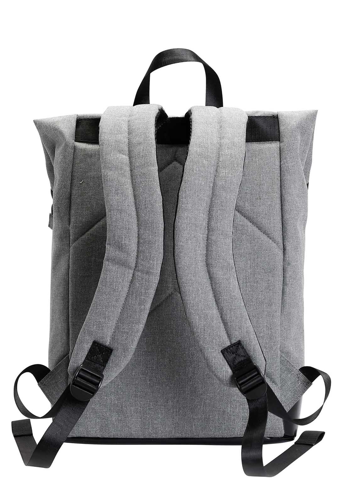 Mochila Porta Notebook Executiva Anatomica Espaçosa Resistente 17" 18L Cinza 3