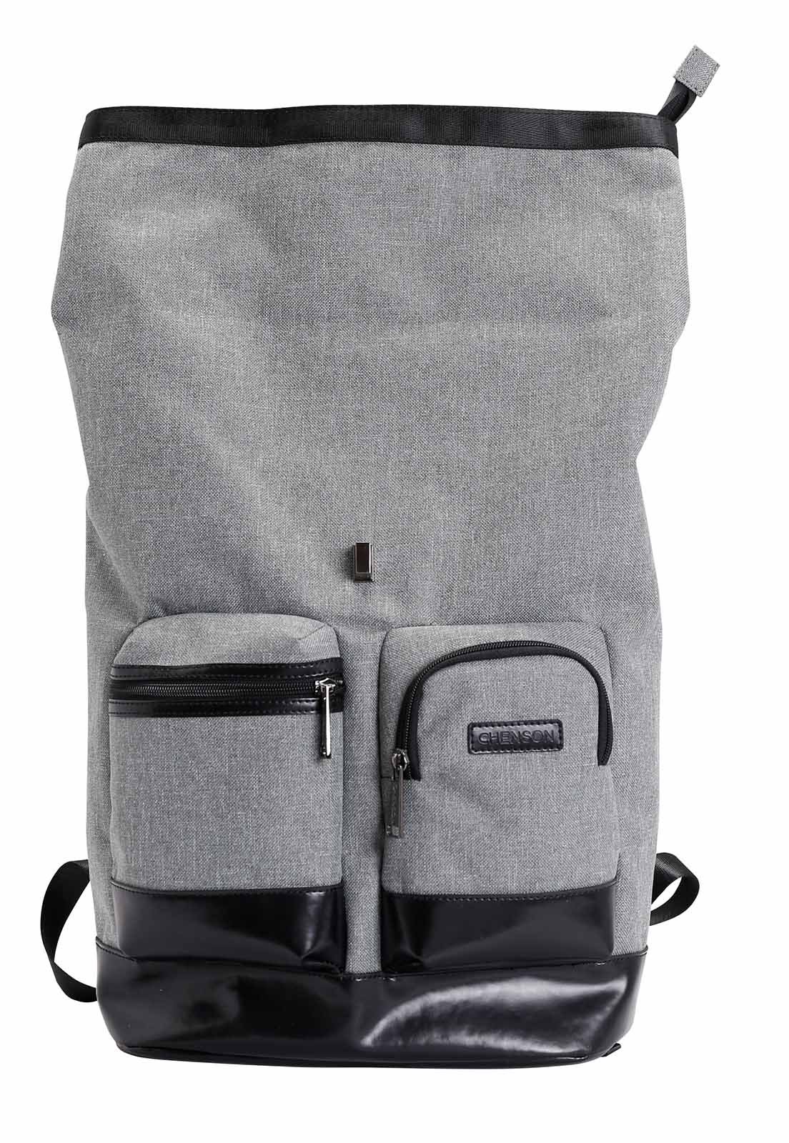 Mochila Porta Notebook Executiva Anatomica Espaçosa Resistente 17" 18L Cinza 4