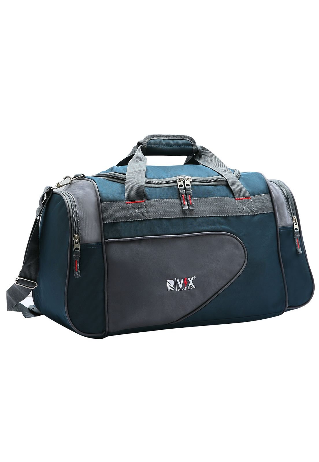 Cor Cinza/Verde Petróleo