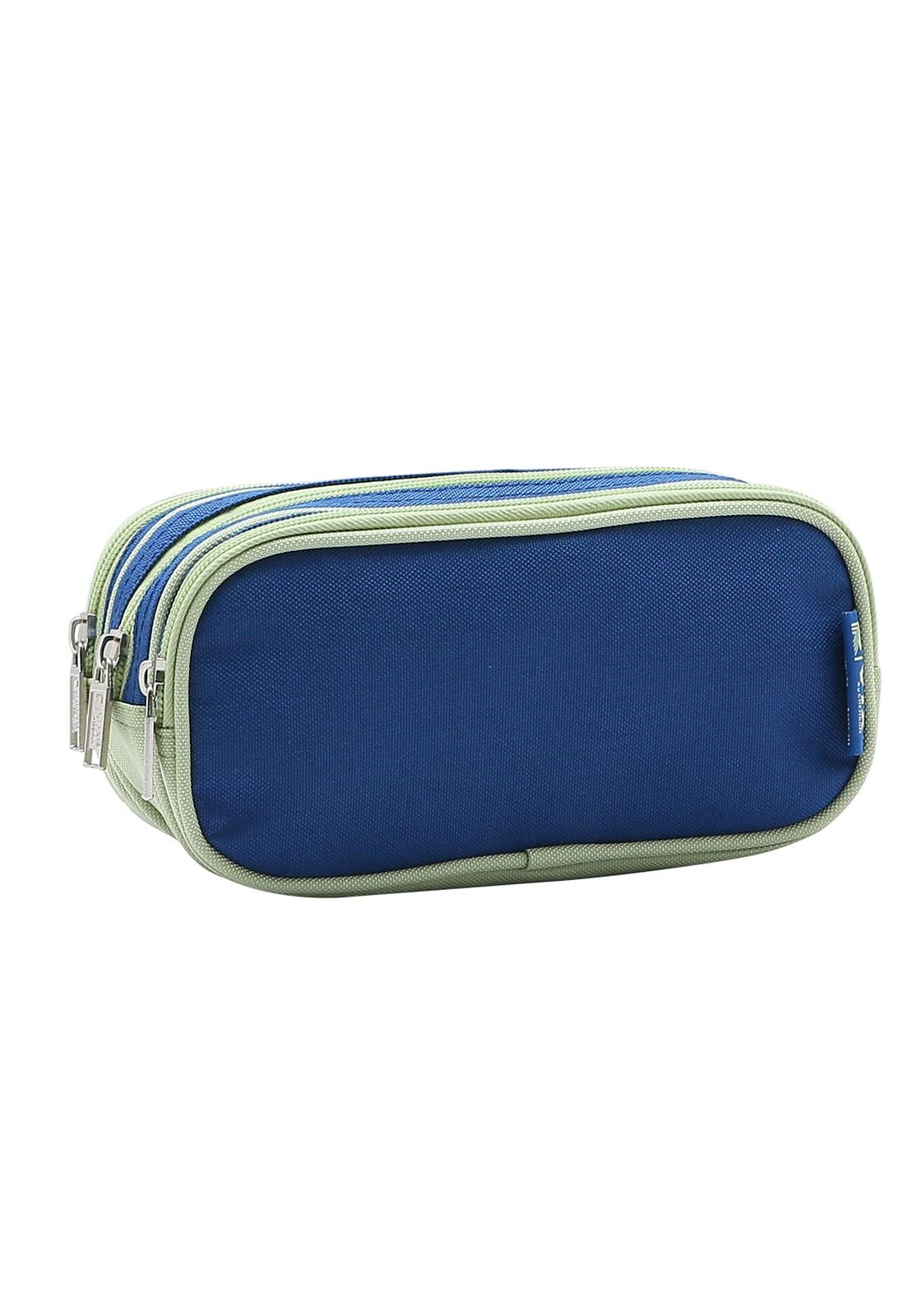 Estojo Triplo Escolar Republic Vix