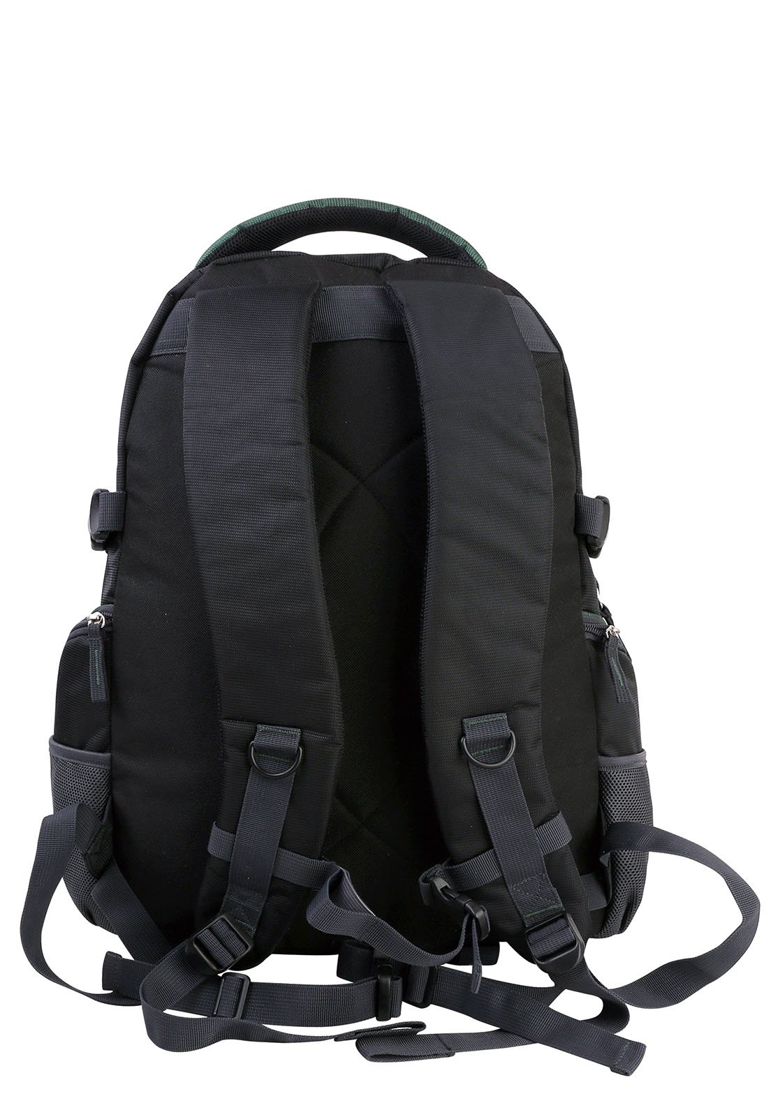 Mochila Porta Notebook Executiva Anatomica Espaçosa Resistente 19.5" 30L Verde 2