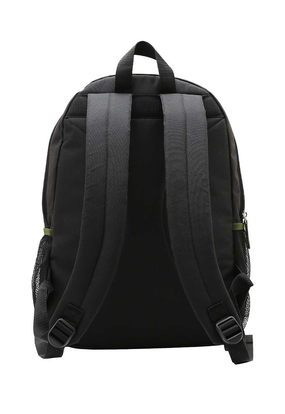 Mochila Escolar Preto/Verde 3