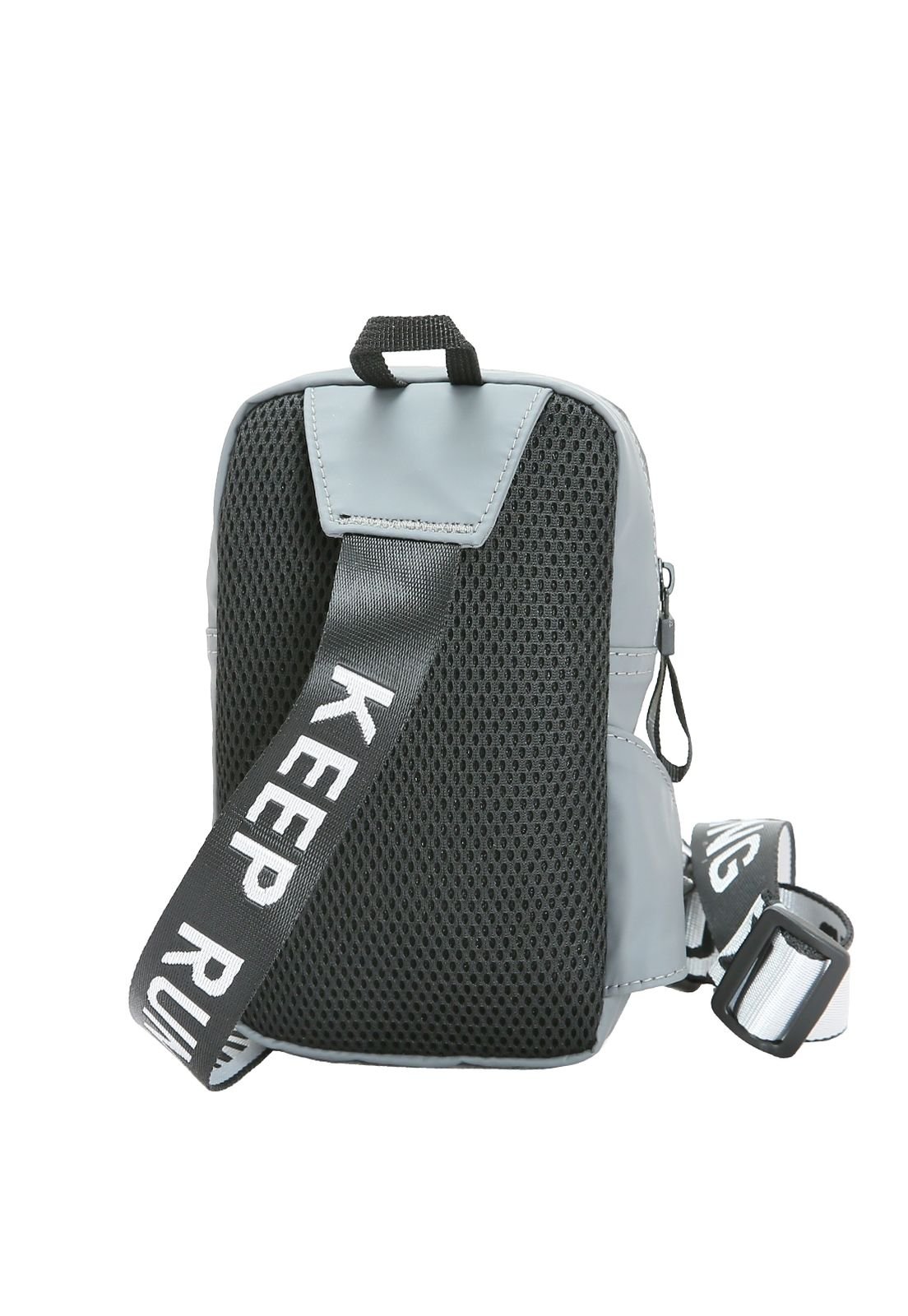 Bolsa Transversal Fitness Alta Performance Viagem Chenson Cinza 3