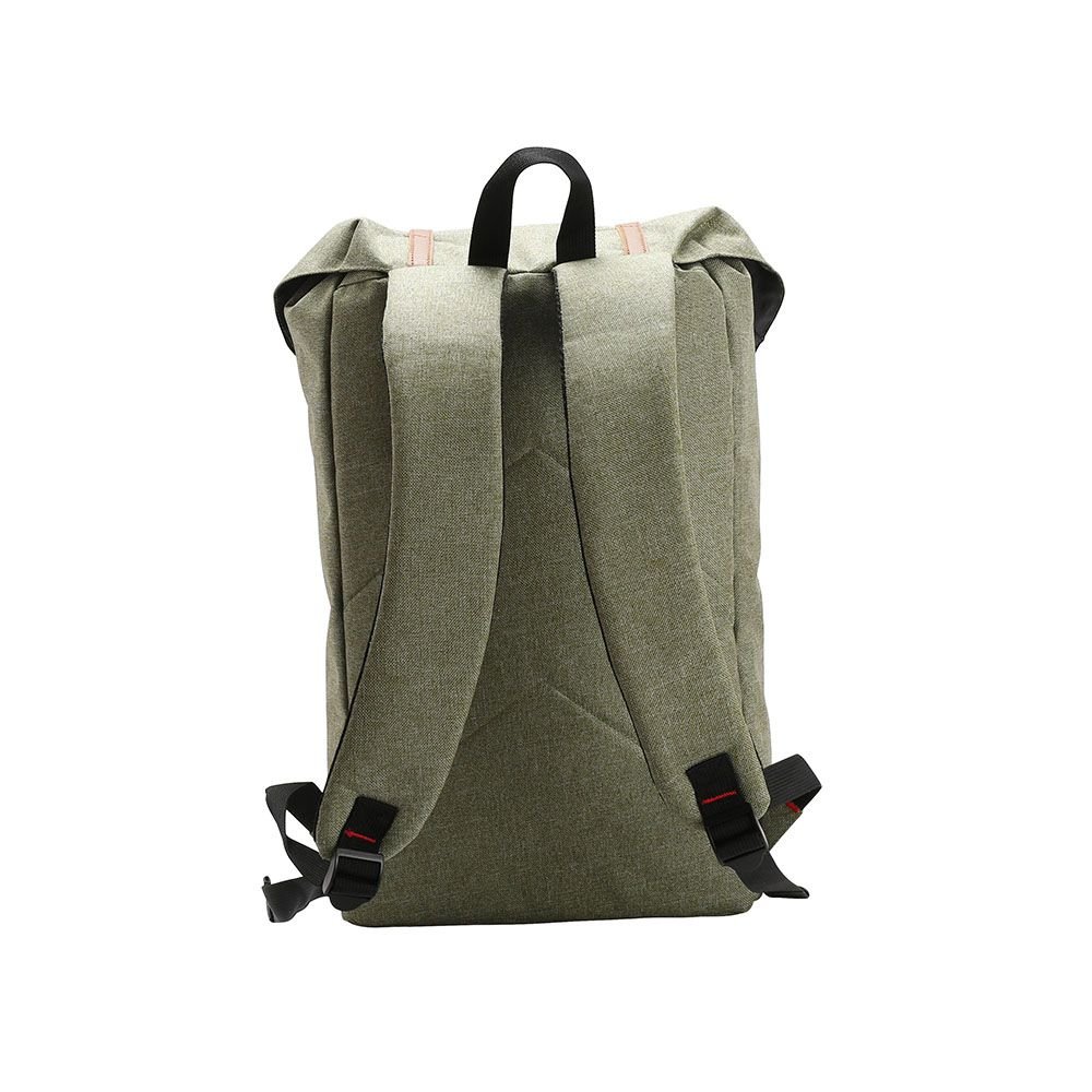 Mochila Porta Notebook Executiva Anatomica Espaçosa Resistente 18.5" 20L Verde 3
