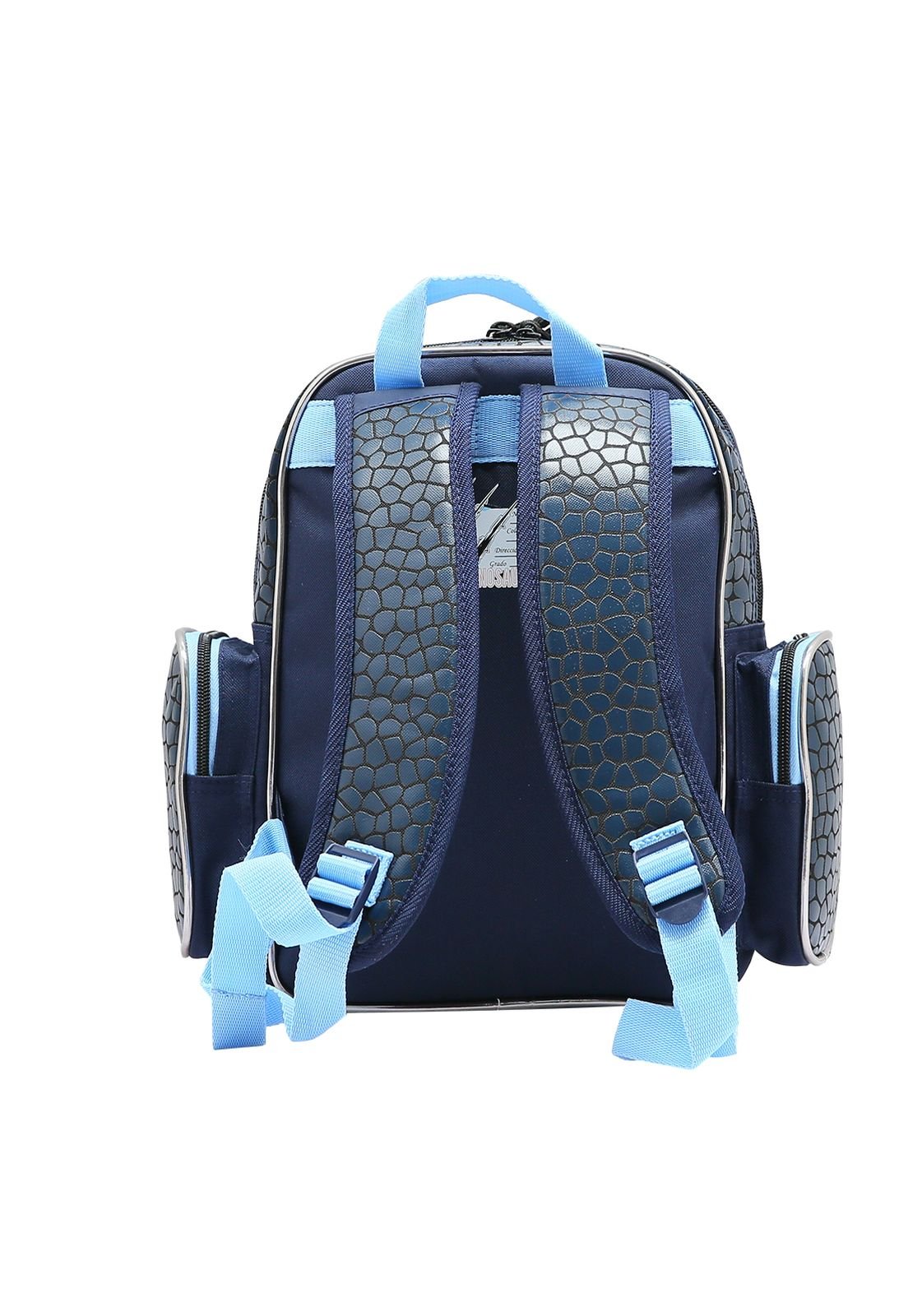 Mochila Dinoussauro Menino Infantil Republic Vix Azul Marinho 3