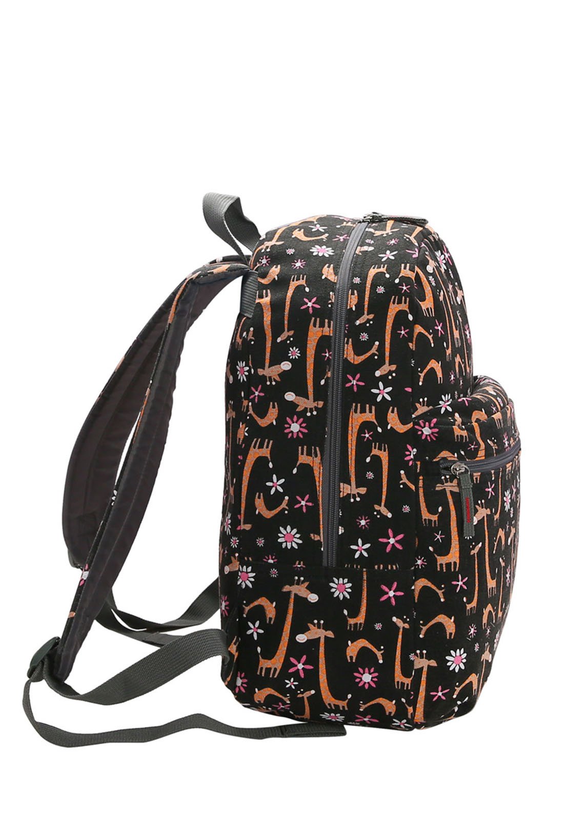 Mochila Juvenil Teen Escolar Casual Espaçosa Resistente 16.5" 21L Preto 2