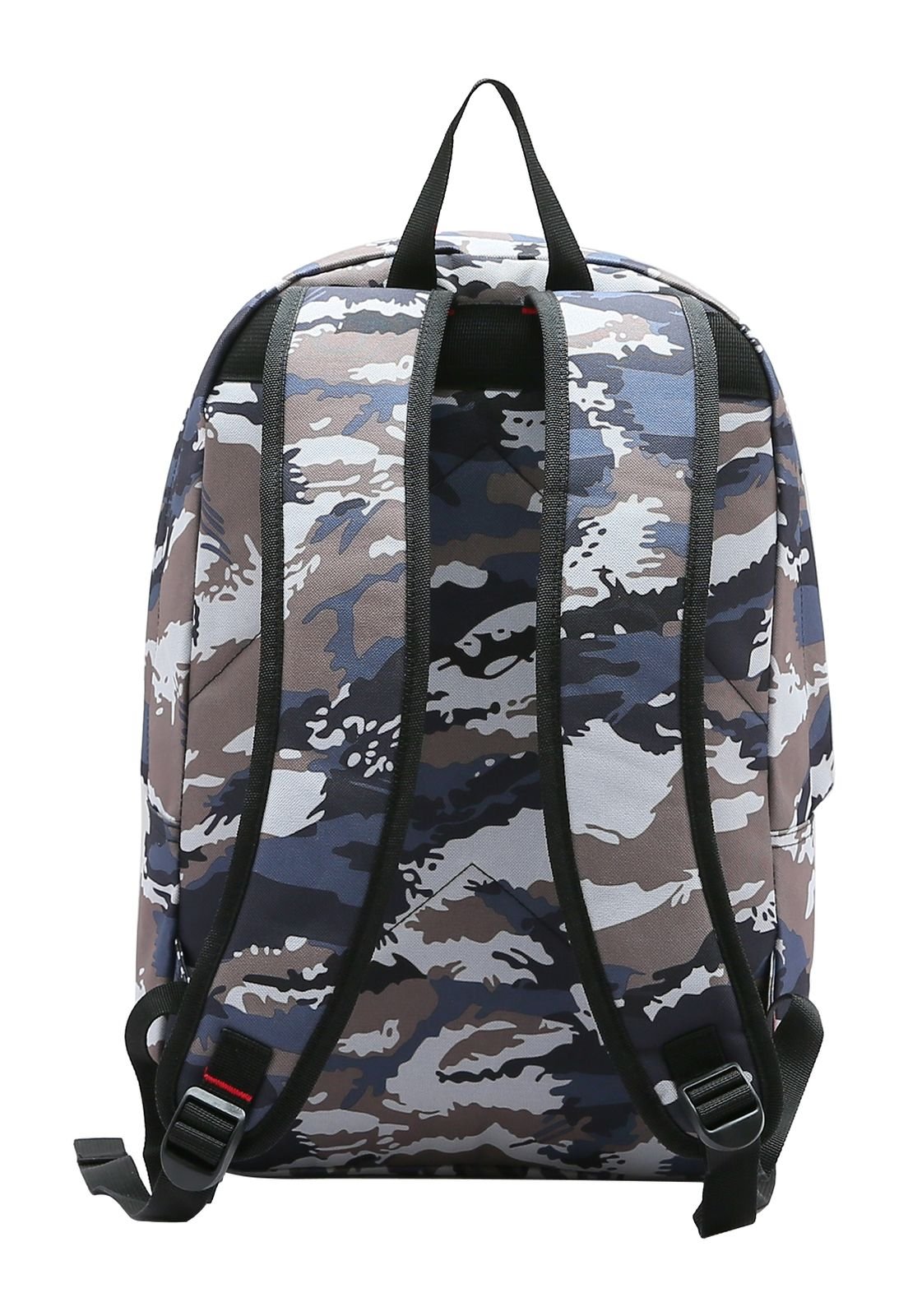 Mochila Camuflada Escolar Republic Vix Cinza 3