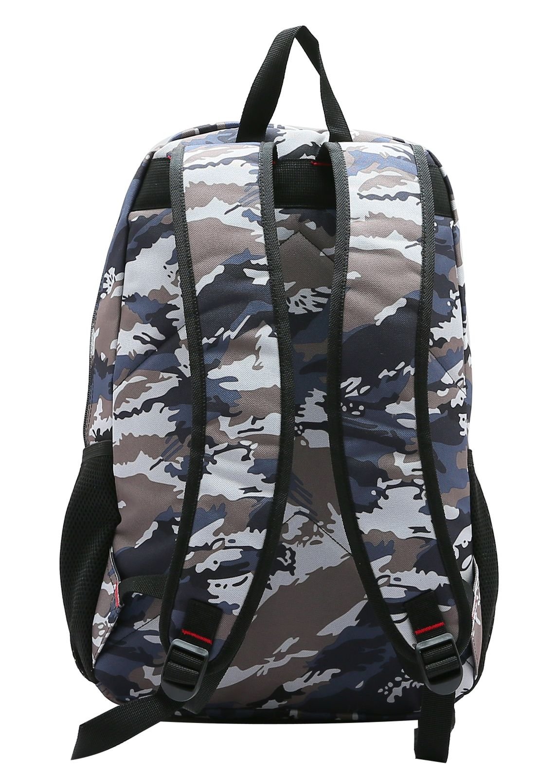 Mochila Camuflada Escolar Republic Vix Cinza 3