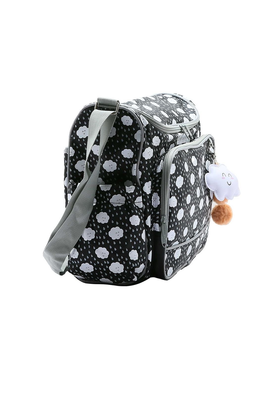 Bolsa Maternidade Mami Bag Transversal Republic Vix Preto 2