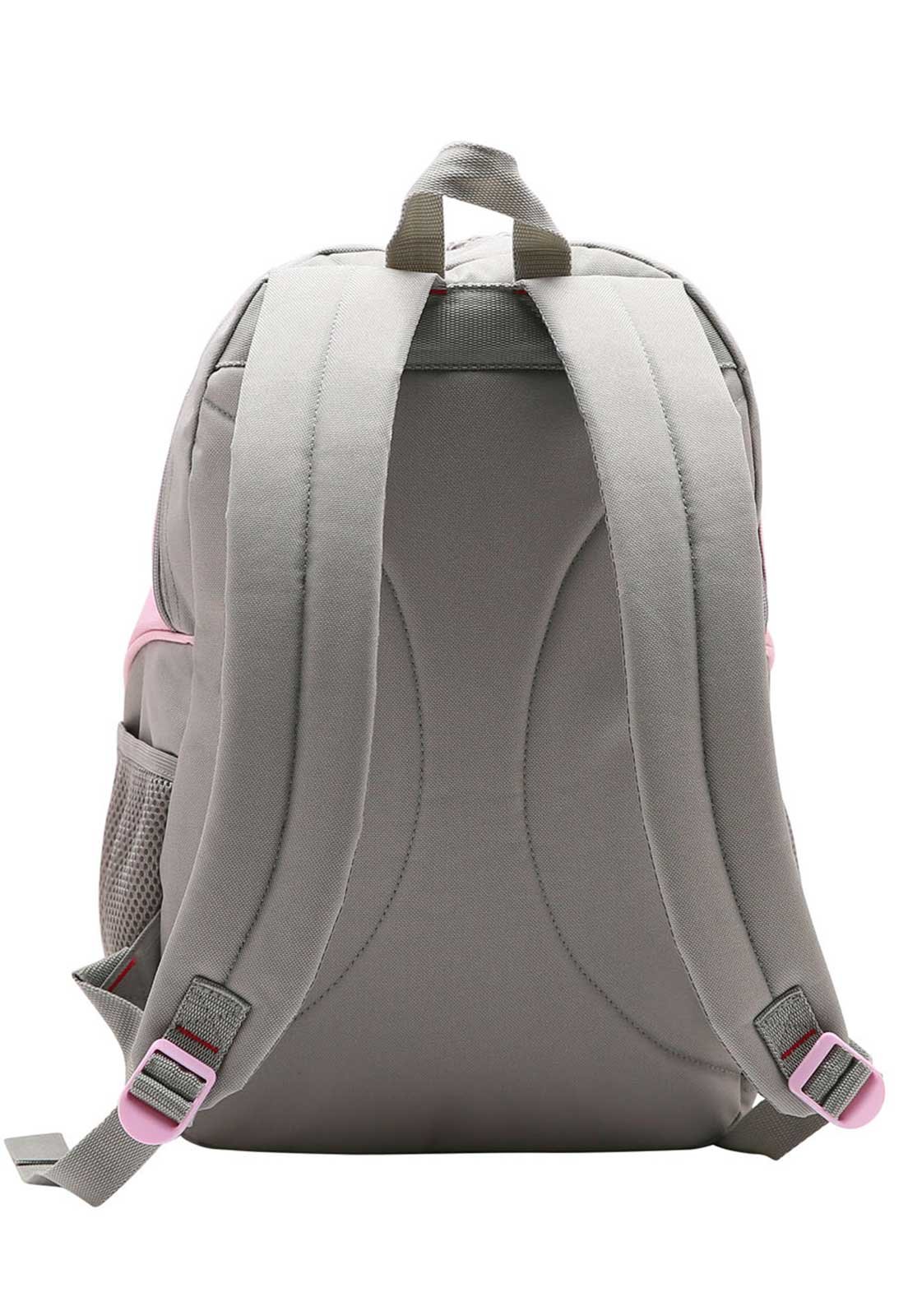 Mochila Escolar Rosa/Cinza 3