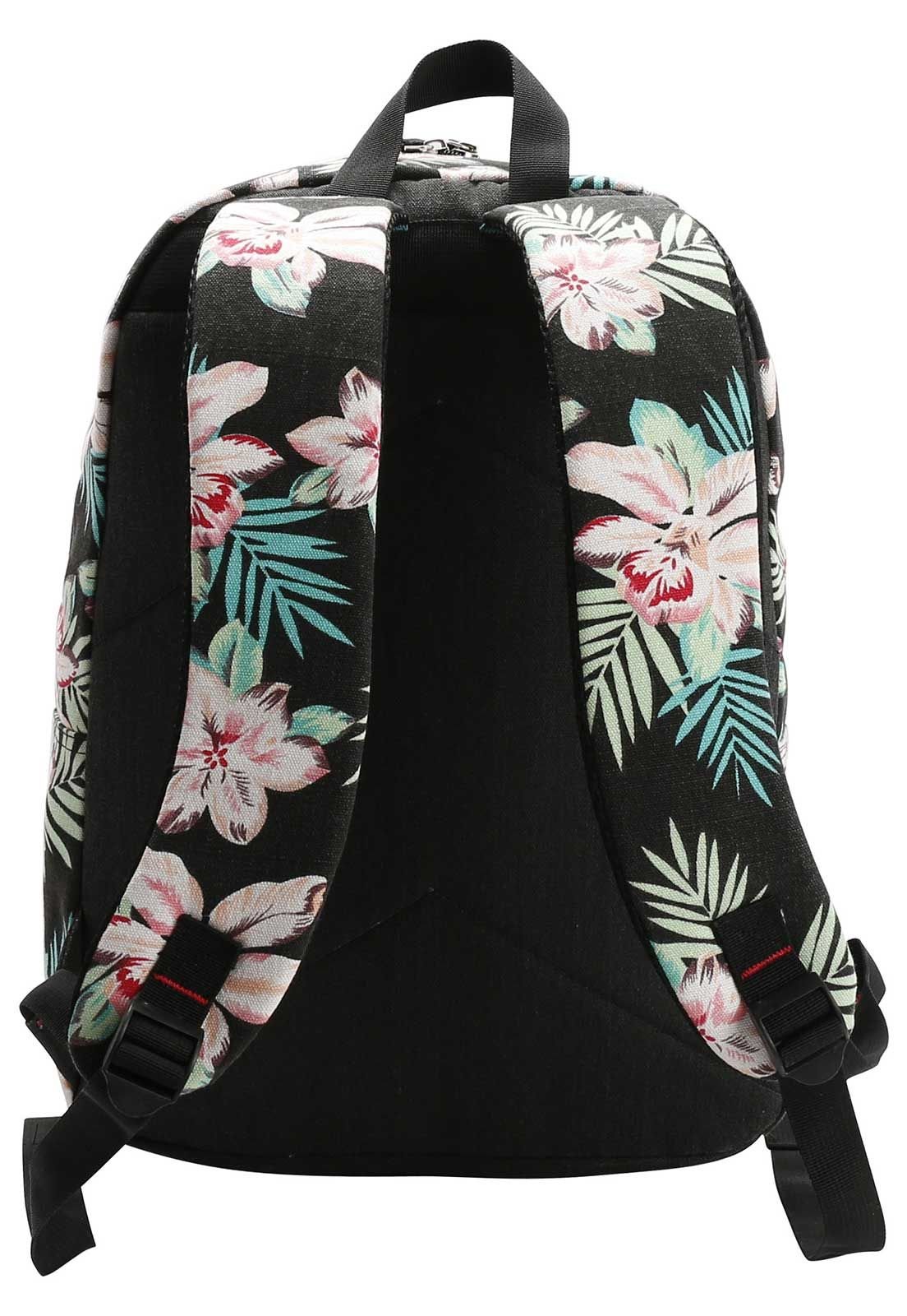 Mochila Juvenil Teen Escolar Casual Espaçosa Resistente Preto 2
