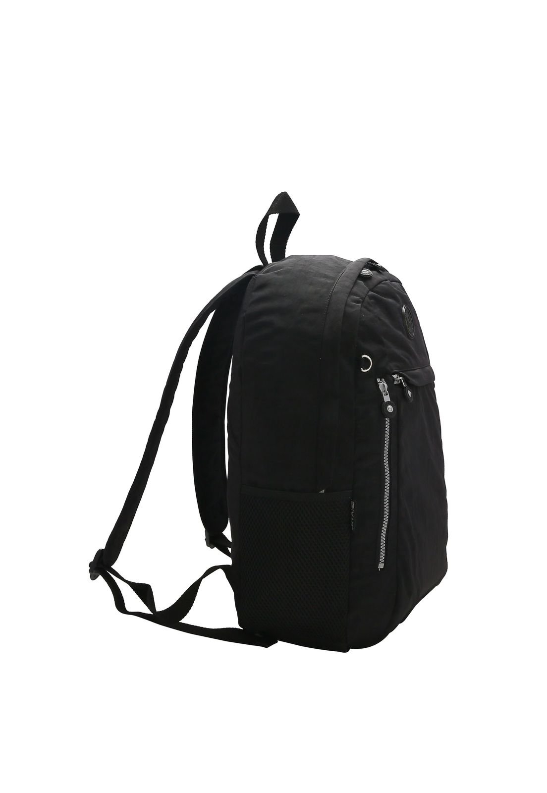 Mochila Juvenil Teen Escolar Casual Espaçosa Resistente 17.5" 13L Preto 2