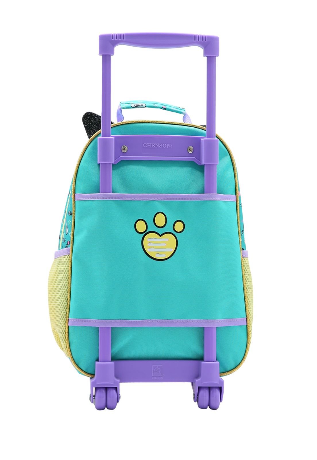 Mochila Menina com Rodinhas Pets Infantil Republic Vix Rosa 3