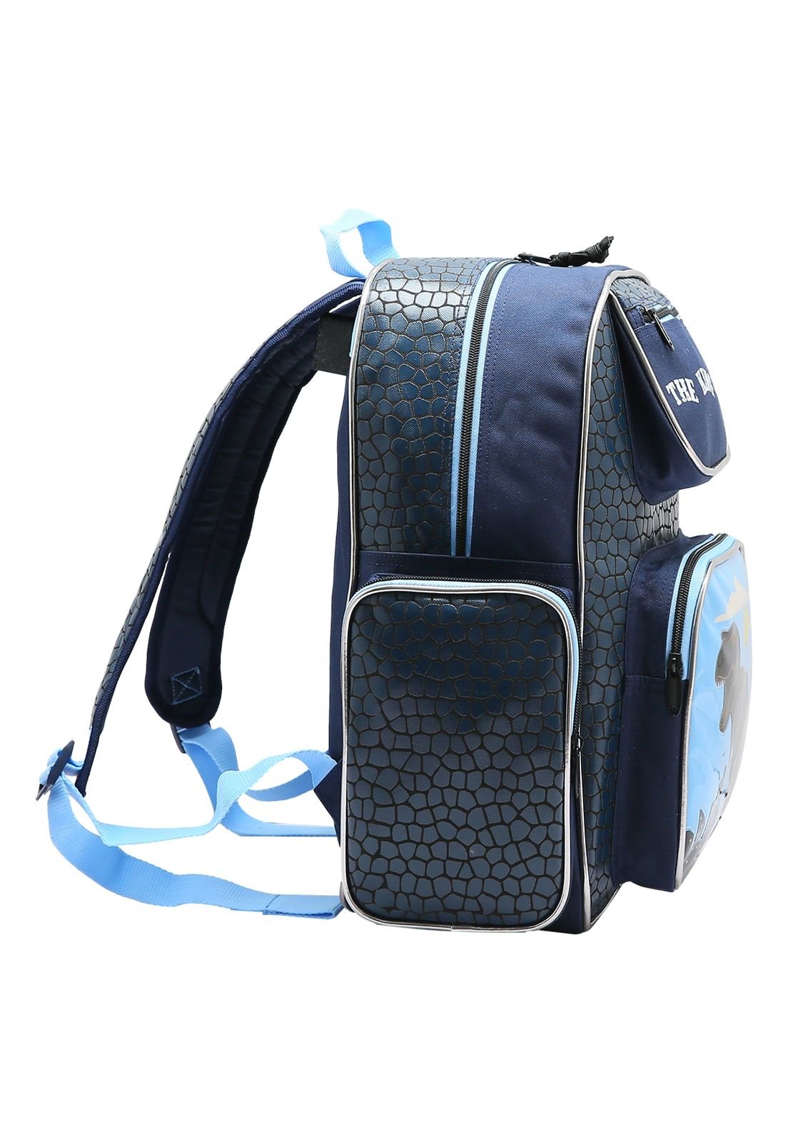 Mochila Dinoussauro Menino Infantil Republic Vix Azul 2