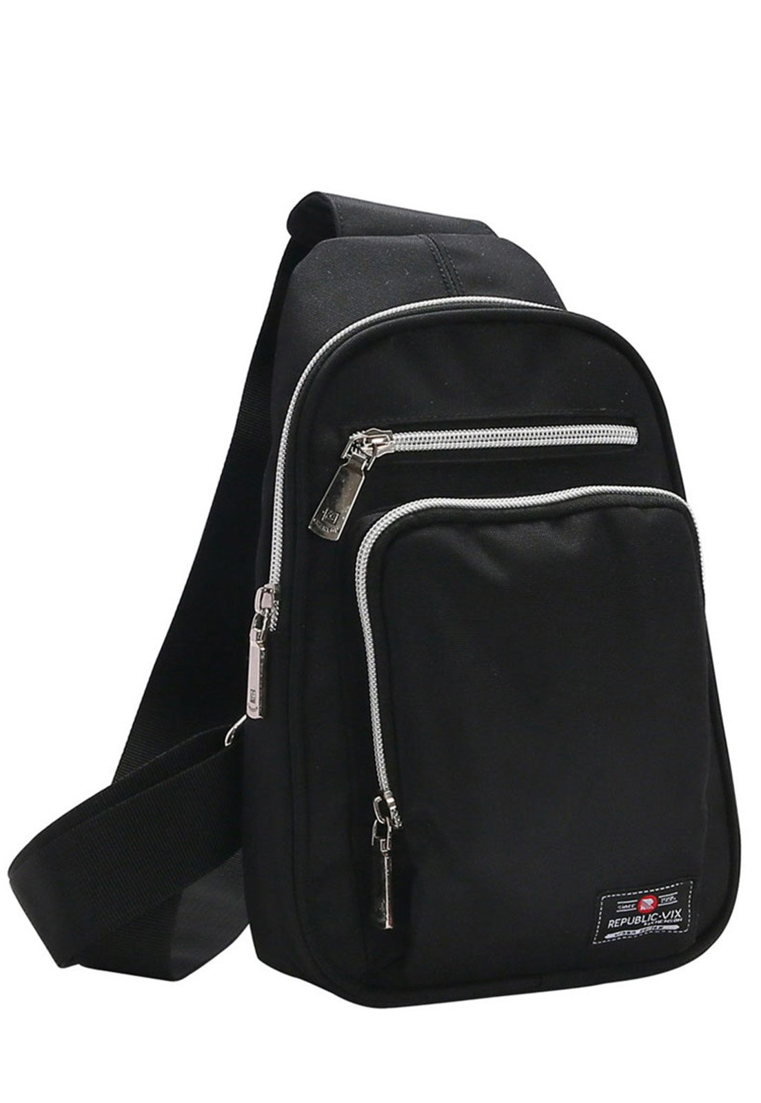 Mochila Transversal Slim Compacta Viagem Republic