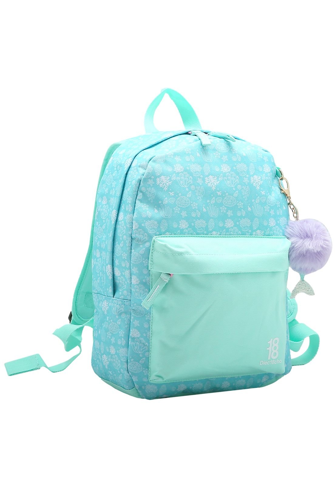 Mochila Menina Azul Infantil Republic Vix