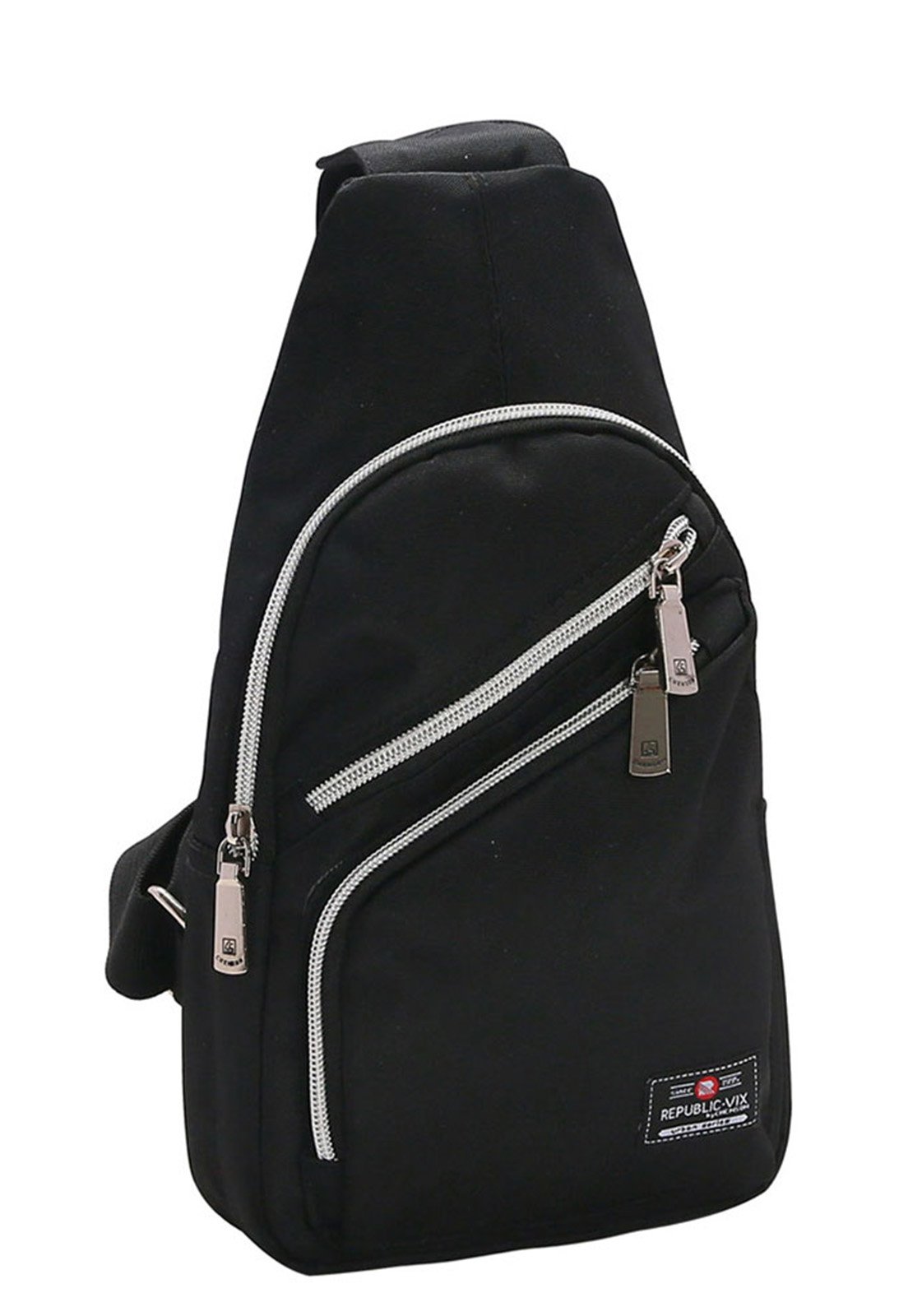Mochila Transversal Slim Compacta Viagem Republic