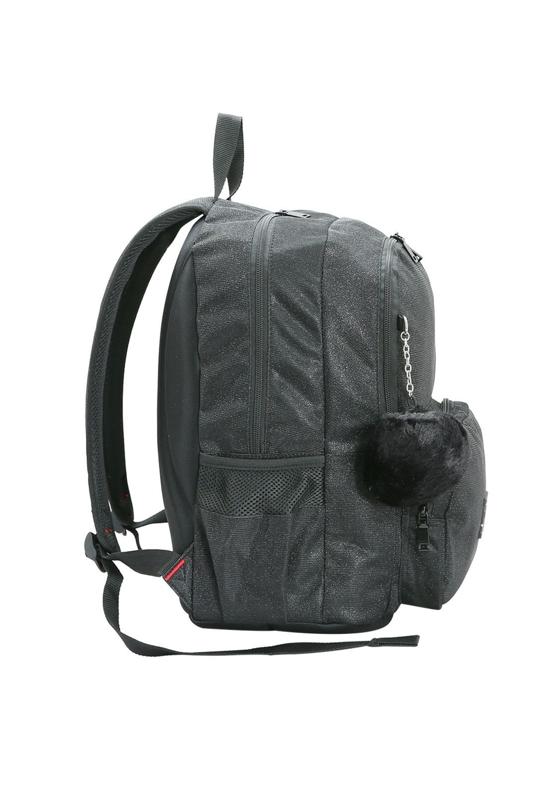 Mochila Menina Infantil Republic Vix Preto 2