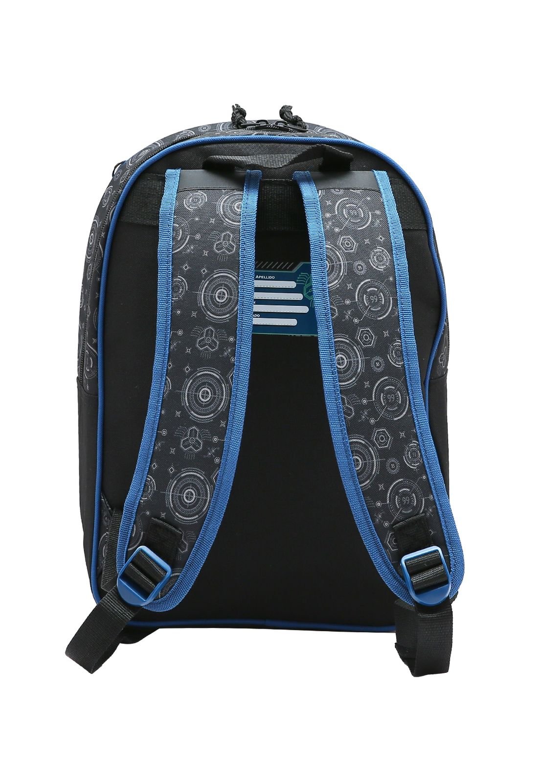 Mochila Menino Infantil Republic Vix Preto 3