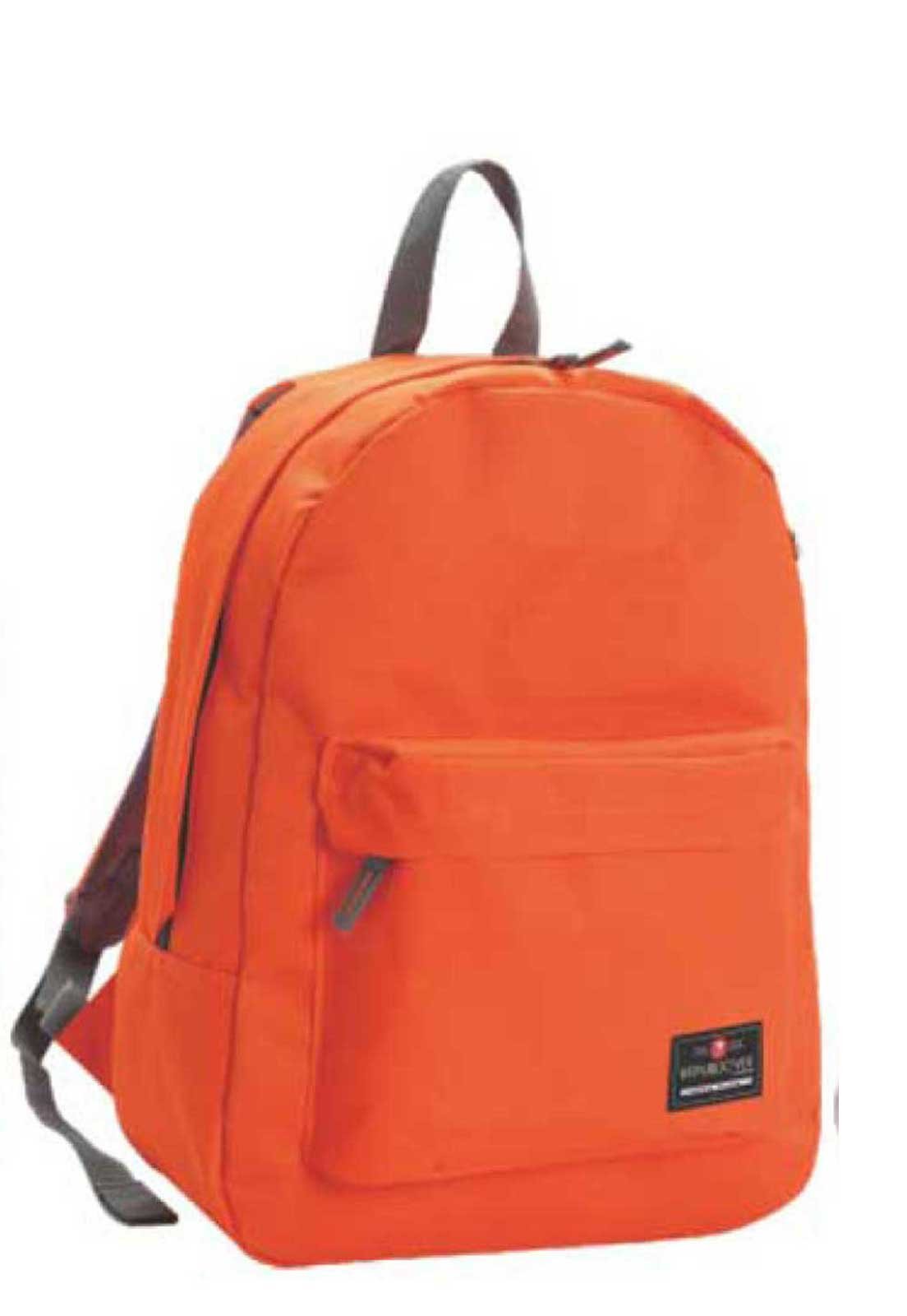 Mochila Escolar Casual Leve Espaçosa Resistente 16.5" 21L Azul Escuro 8