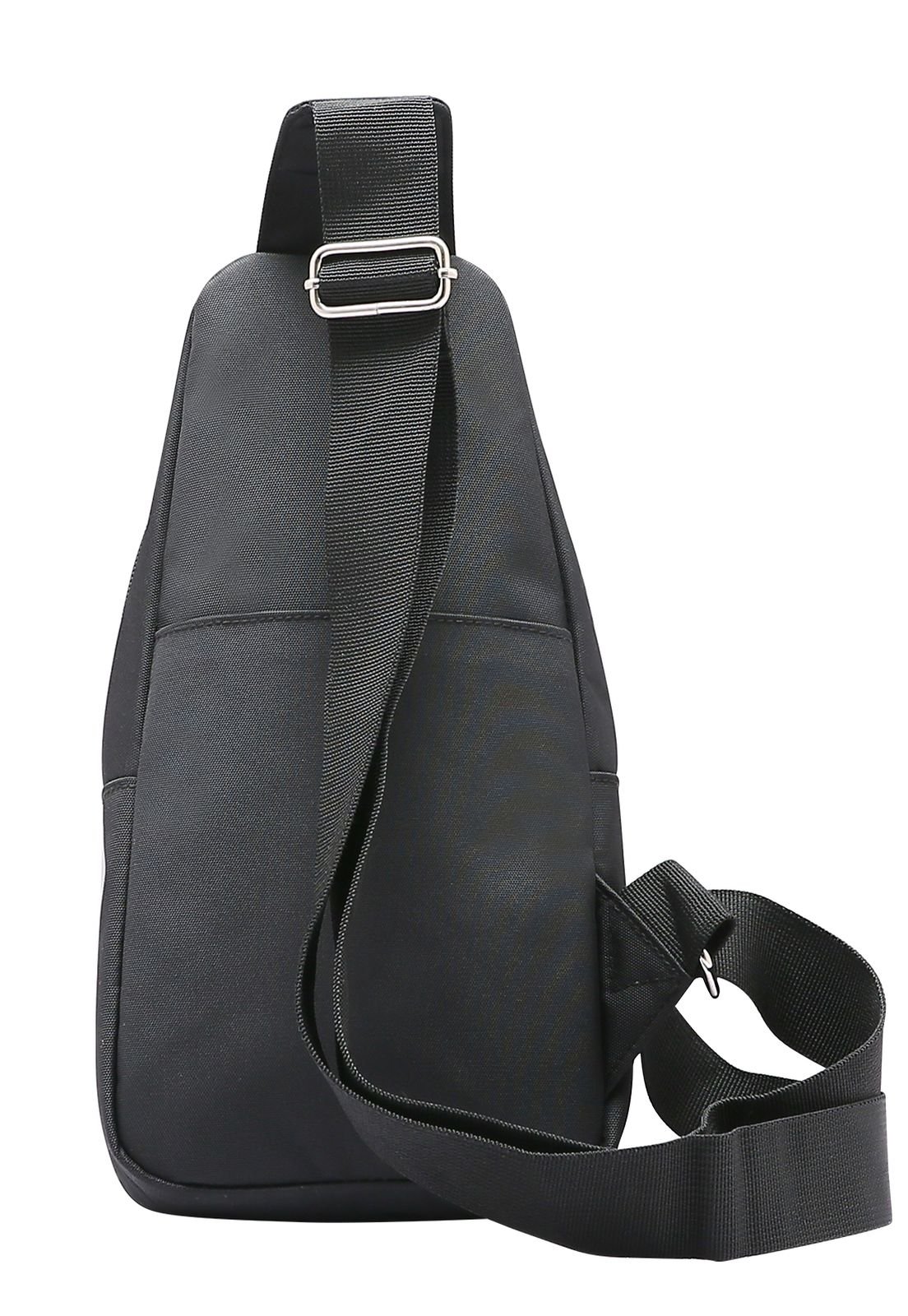 Mochila Transversal Slim Compacta Viagem Republic Vix Preto 3