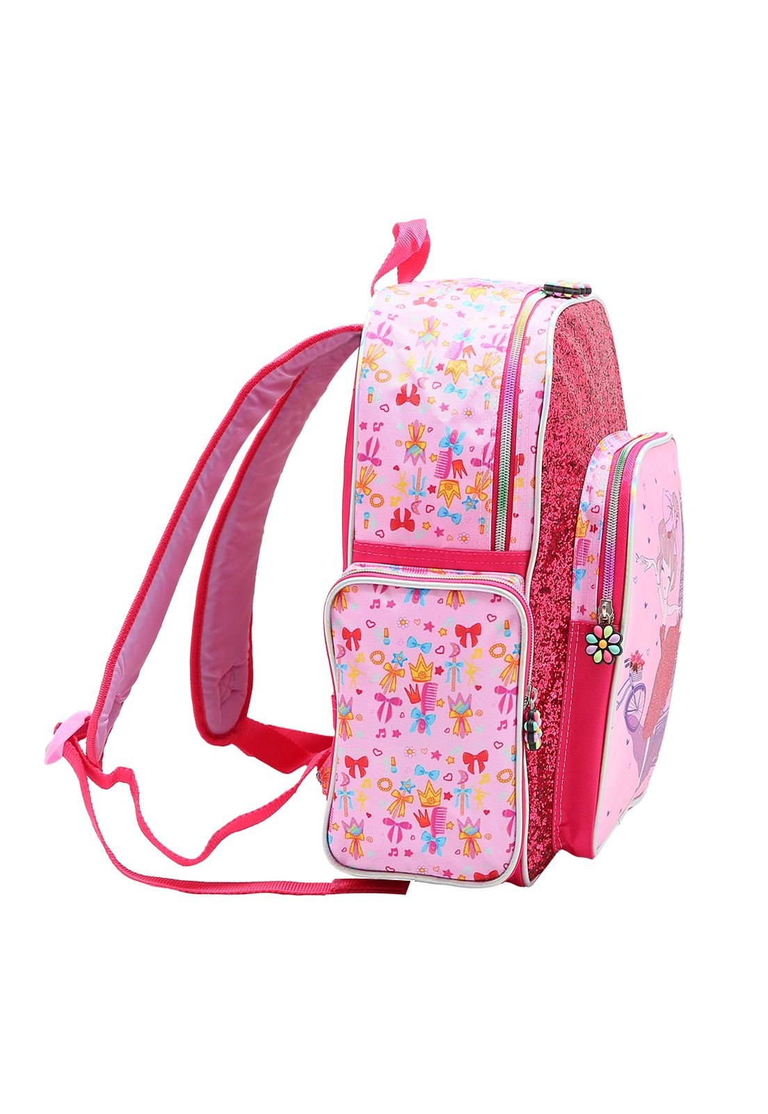 Mochila Menina Rosa Infantil Republic Vix Rosa 2