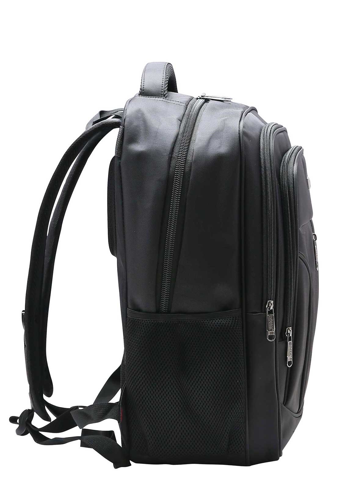 Mochila Executiva para Notebook Impermeável Preto 2