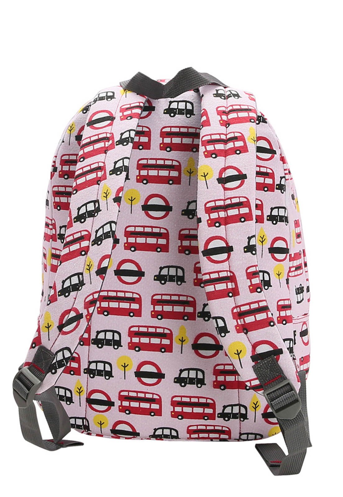 Mochila Juvenil Teen Escolar Casual Espaçosa Resistente 16.5" 21L Rosa 3