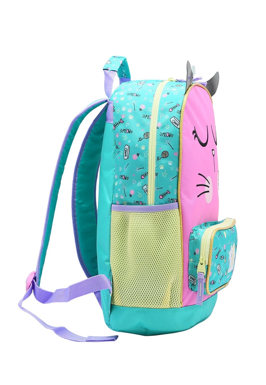 Mochila Menina Pets Infantil Republic Vix Rosa 2