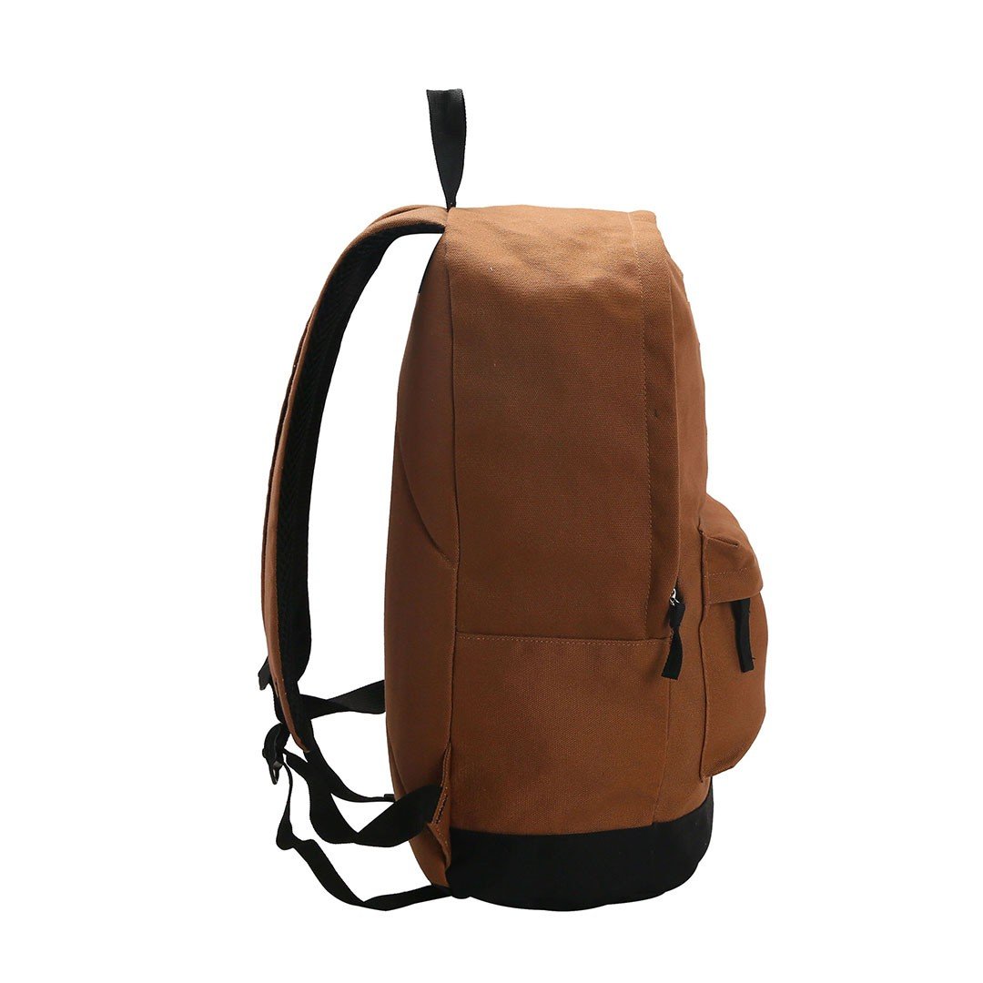 Mochila Juvenil Escolar Casual Espaçosa Resistente 17" 24L Marrom 2