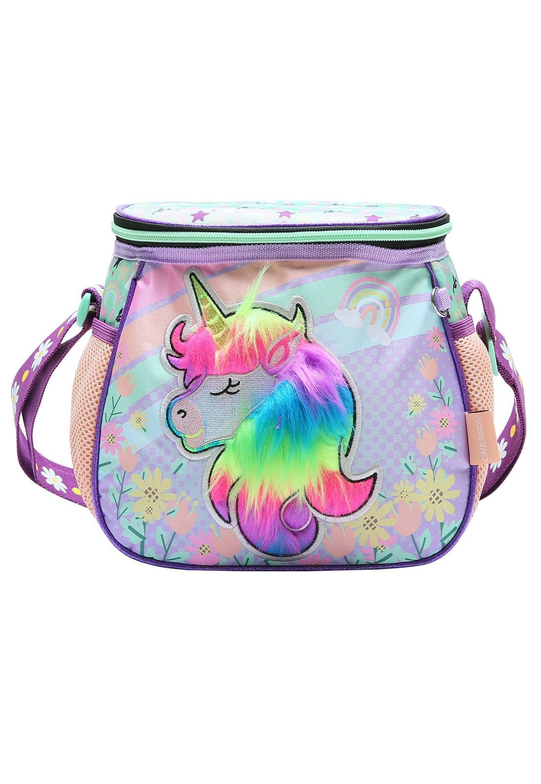 Necessaire Unicórnio Menina Lilás Infantil Republic Vix