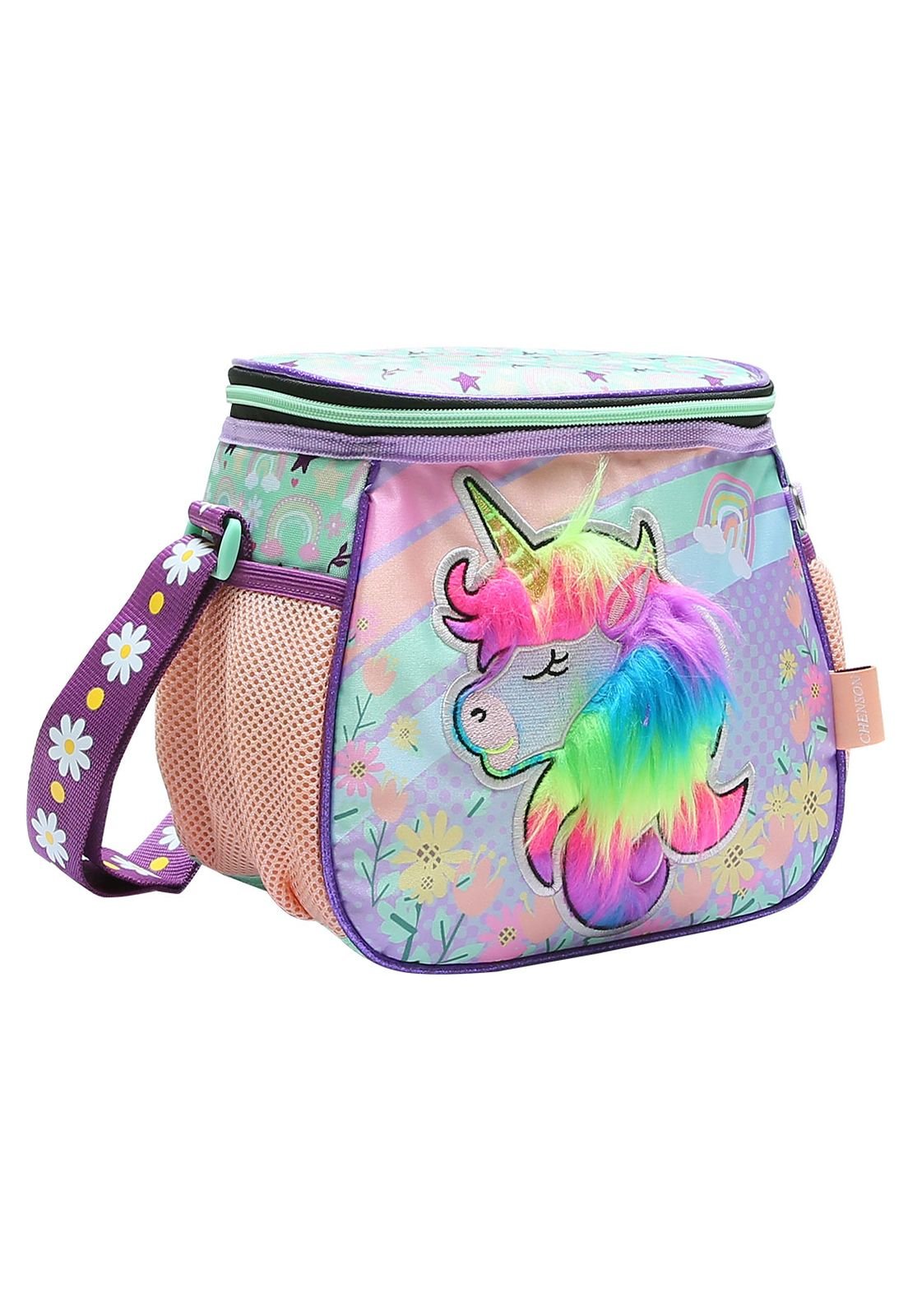 Necessaire Unicórnio Menina Lilás Infantil Republic Vix Lilás 2