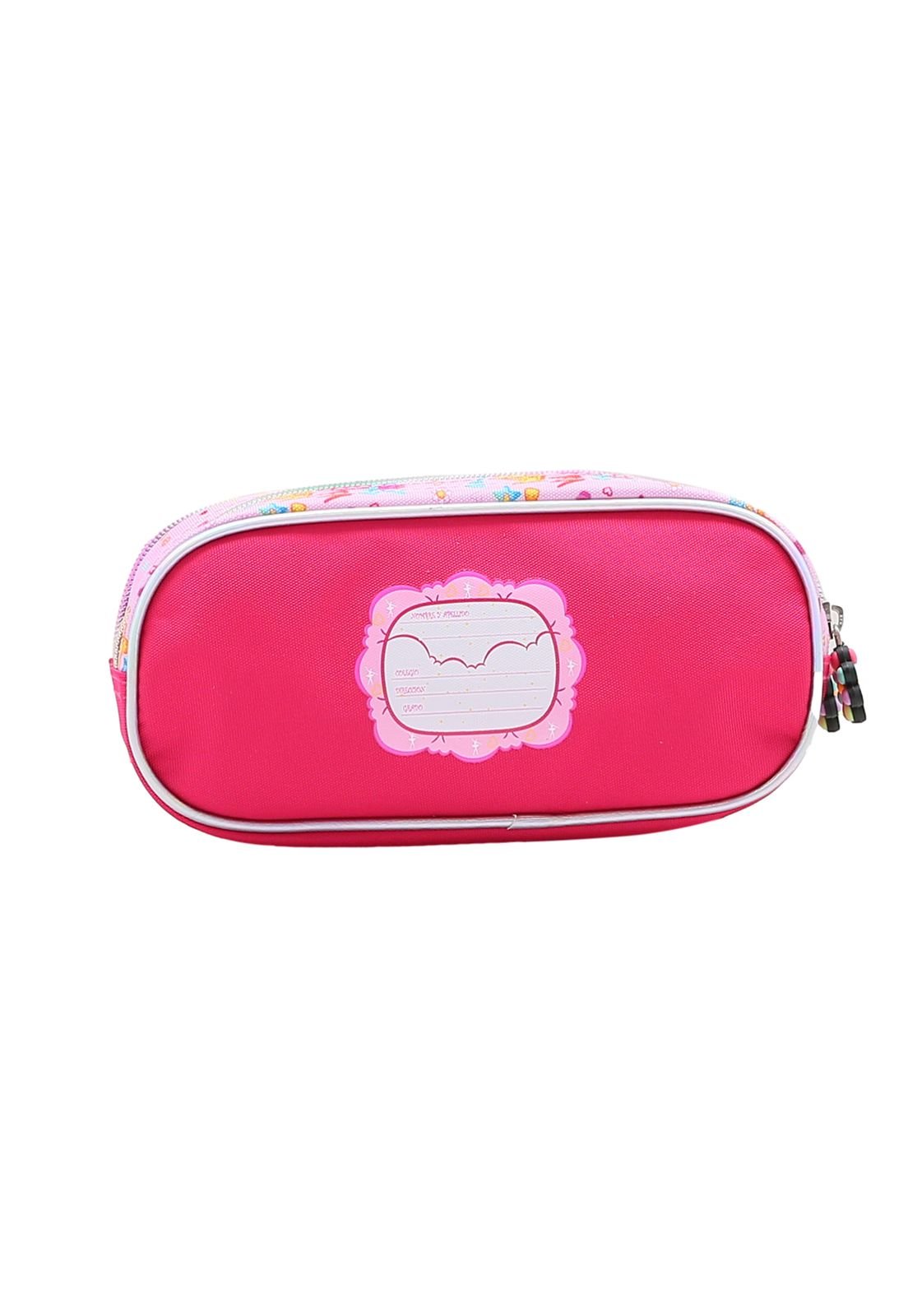 Estojo Menina Rosa Infantil Republic Vix Rosa 3