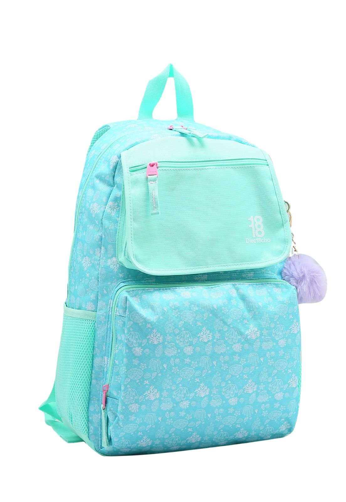 Mochila Menina Azul Infantil Republic Vix