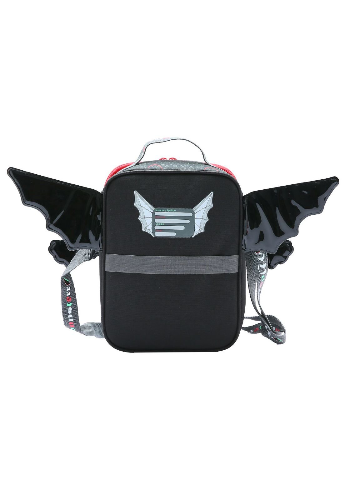 Necessaire Monster Menino Preto Infantil Republic Vix Preto 3