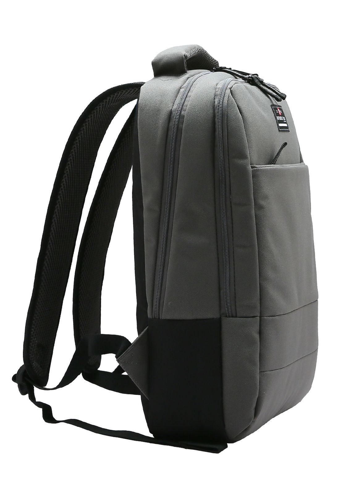 Mochila Notebook Escolar Republic Vix Cinza 2