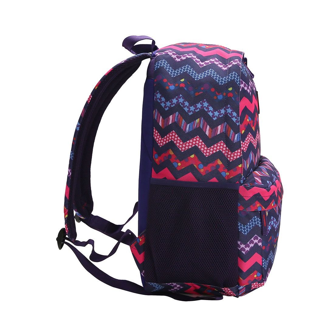 Mochila Juvenil Teen Escolar Casual Espaçosa Resistente 17" 21L Roxo 2