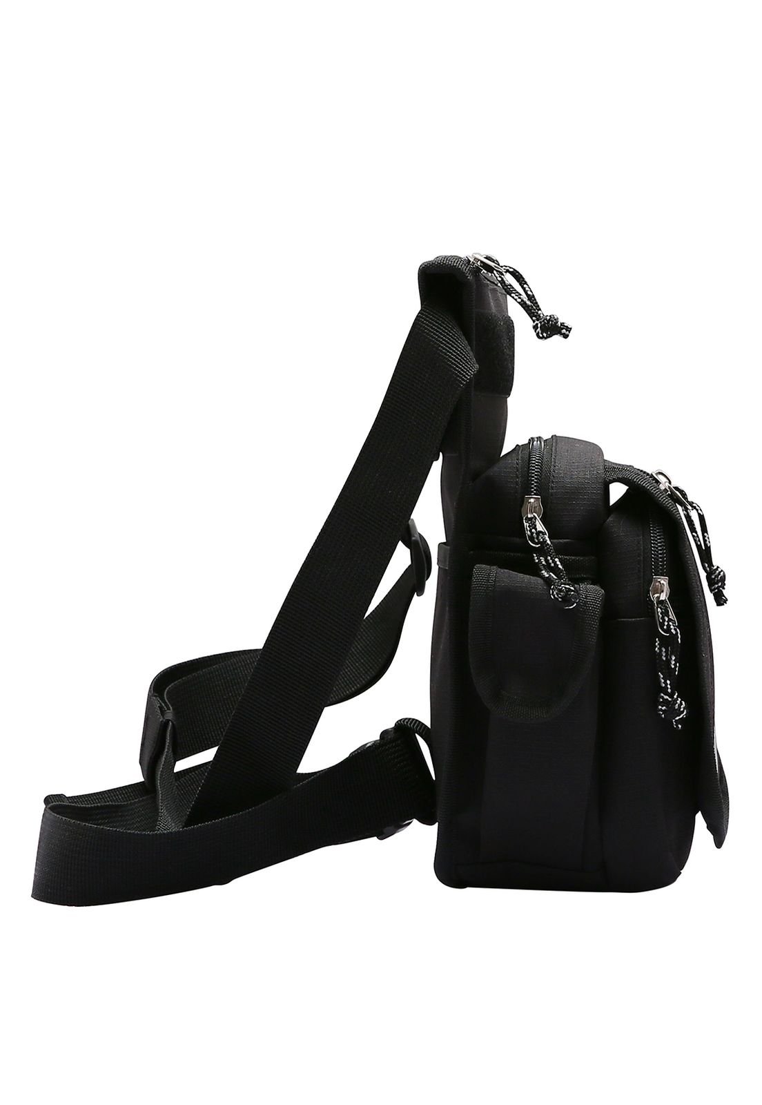 Pochete Bolsa Pochete Cartucheira Tatica Motociclista Antifurto Preto 2