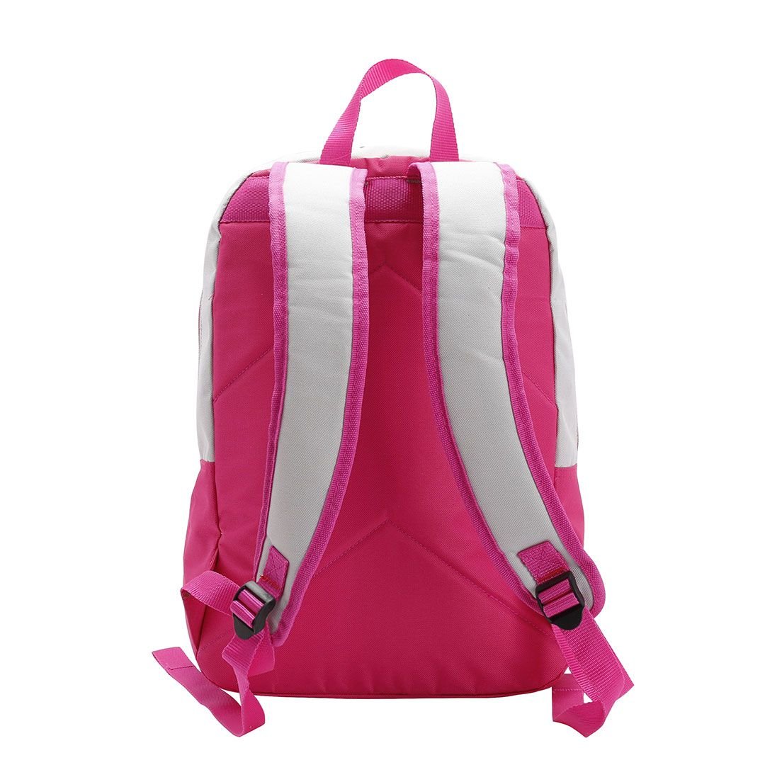 Mochila Escolar Casual Leve Espaçosa Resistente 17.5" 21L Rosa 3