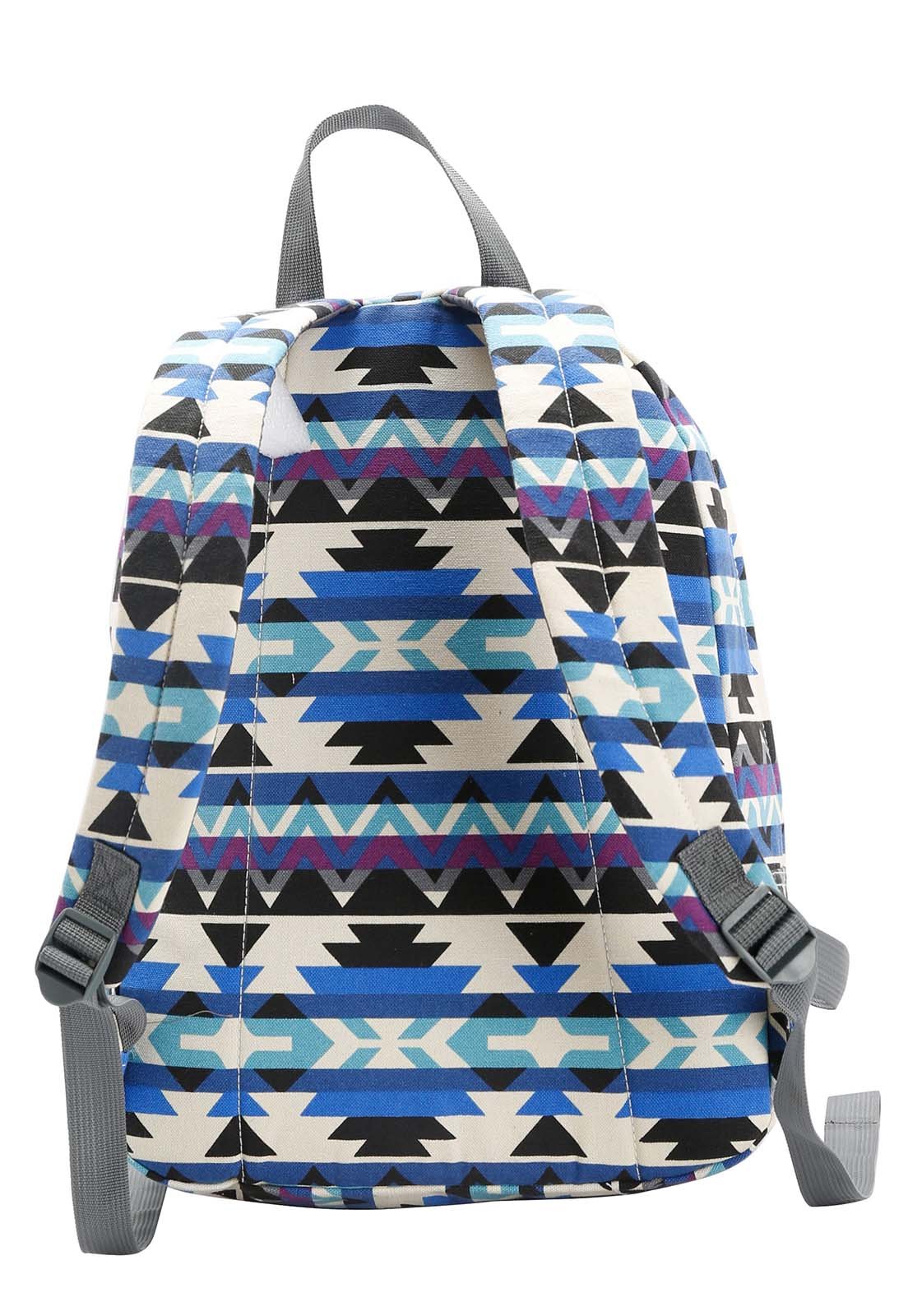 Mochila Juvenil Teen Escolar Casual Espaçosa Resistente 16.5" 21L Azul 3