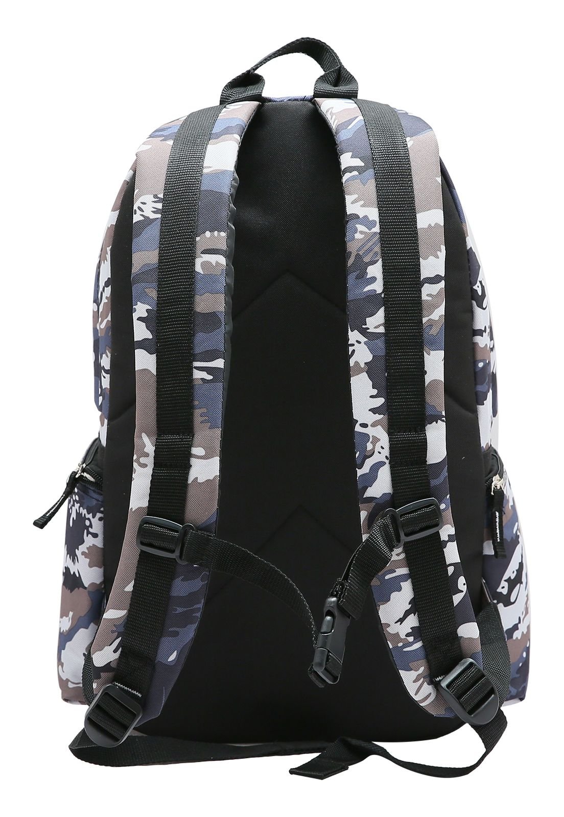 Mochila Camuflada Escolar Republic Vix Cinza 3