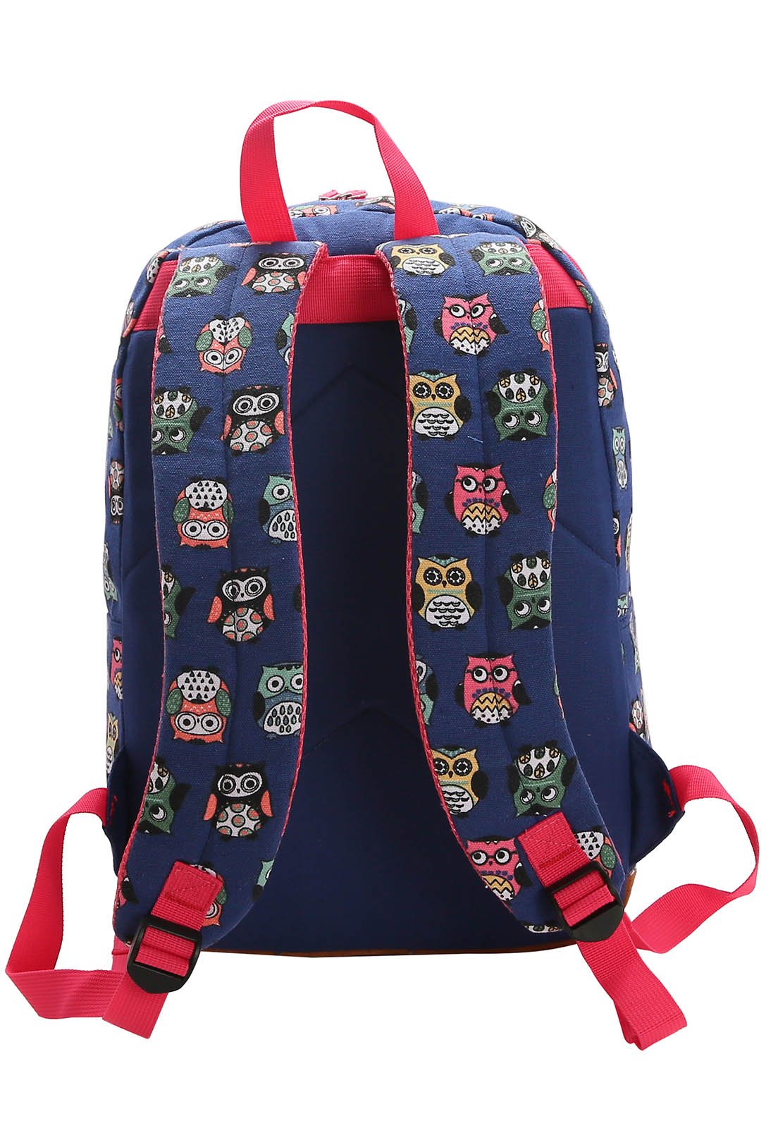 Mochila Juvenil Teen Escolar Casual Espaçosa Resistente 17.5" 19L Azul 3