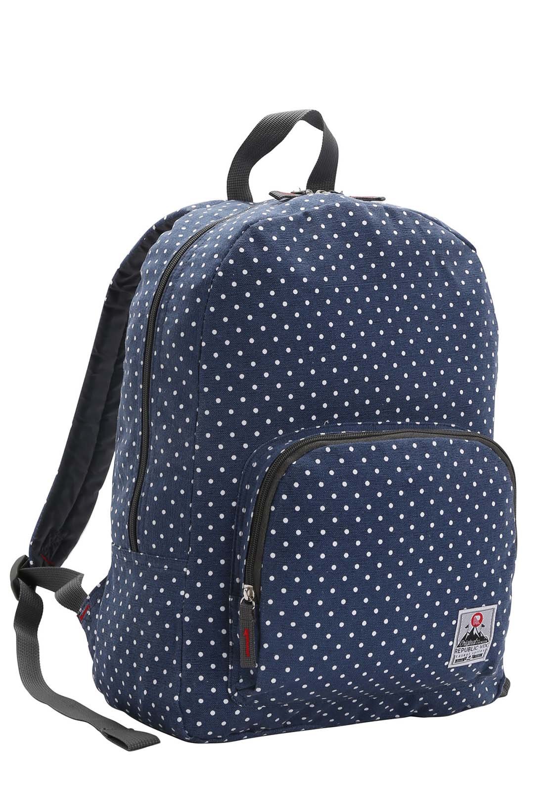 Mochila Juvenil Teen Escolar Casual Espaçosa Resistente 17" 17L Azul 2