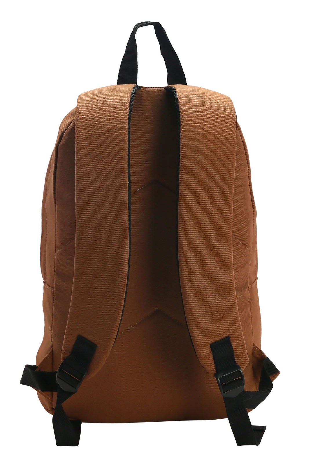 Mochila Juvenil Teen Escolar Casual Espaçosa Resistente 17.5" 20L Marrom 3
